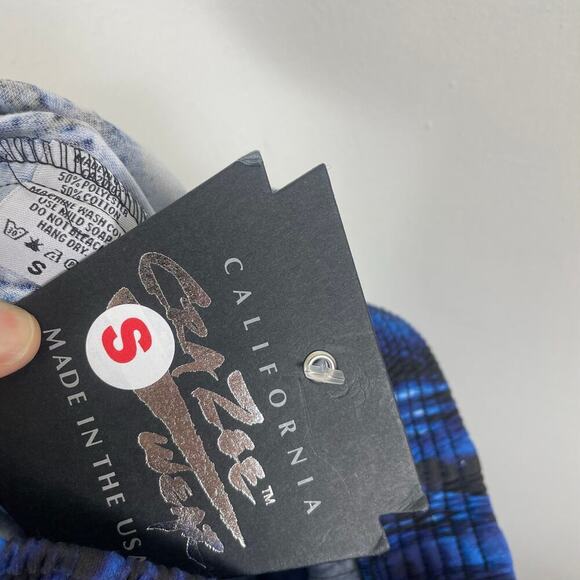 NEW Crazee Wear Mens Pant Blue Tide Loose Fit Workout Gym Size SMALL - Picture 5 of 5